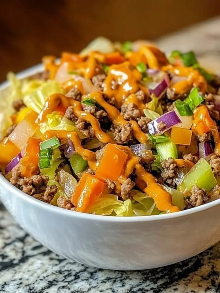 Beef and cabbage stir-fry served in a bowl, showcasing vibrant colors and textures.