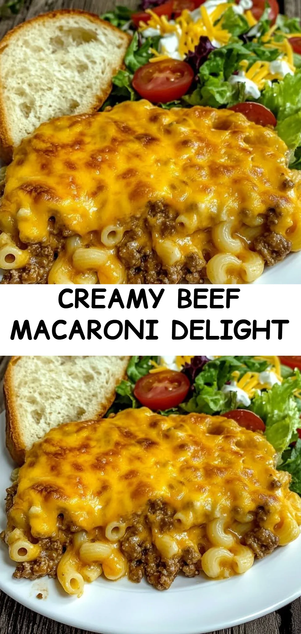 Creamy Beef Macaroni Delight