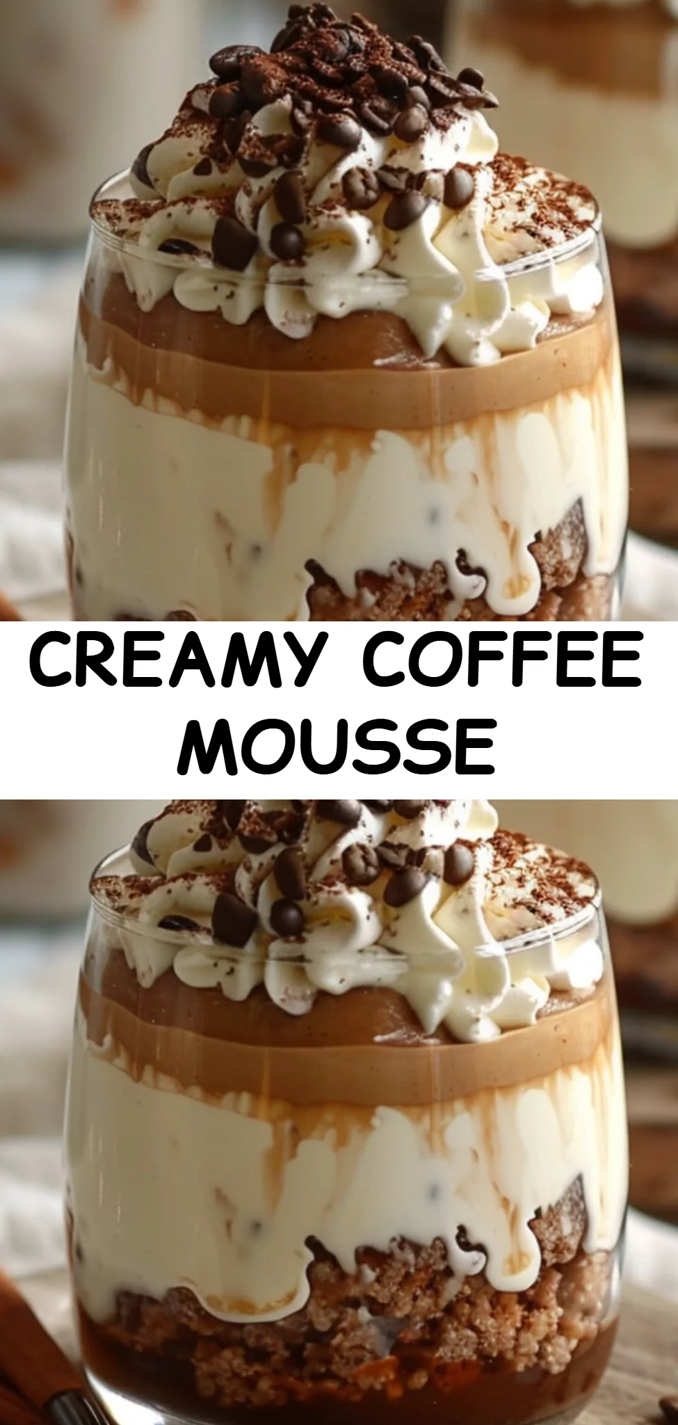 Creamy Coffee Mousse