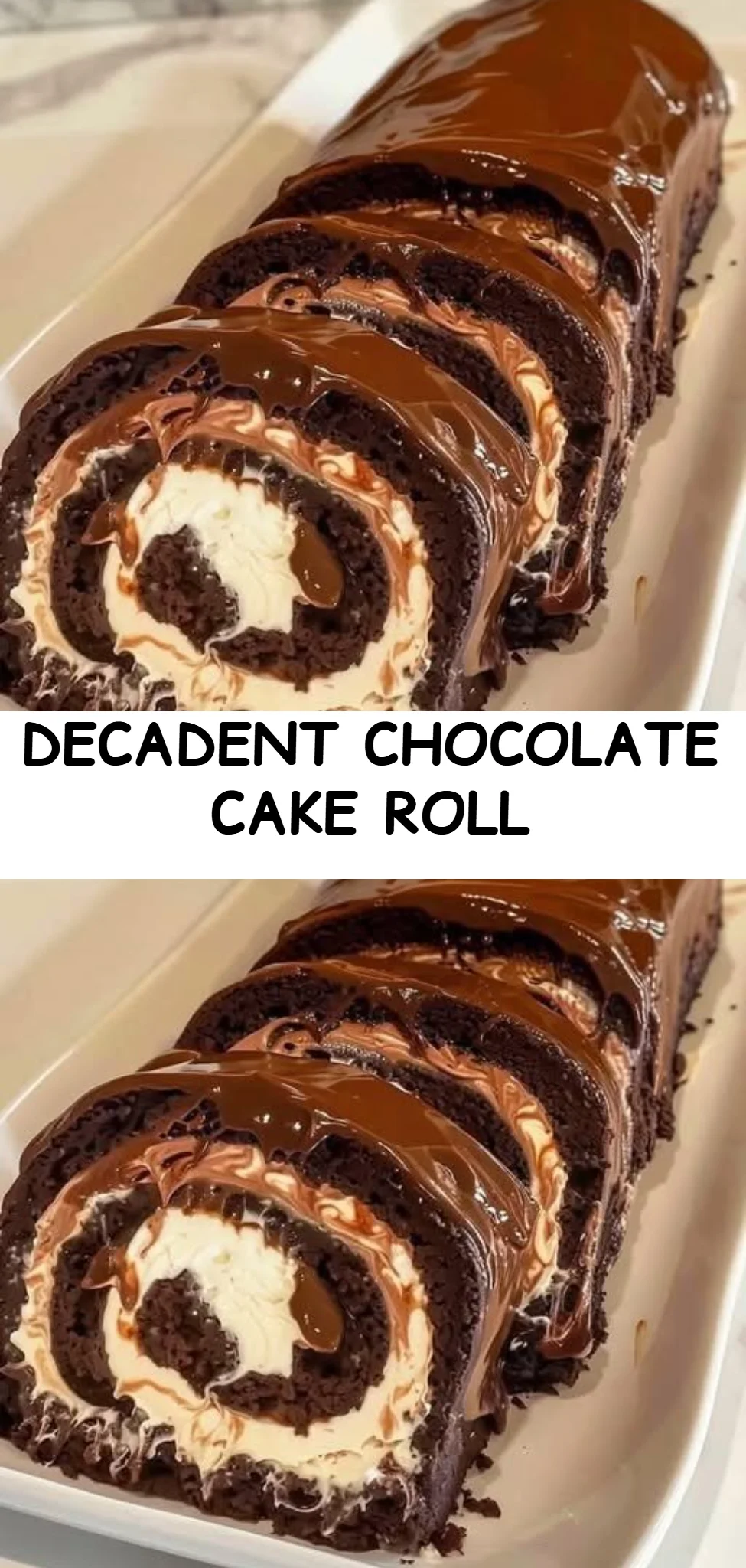 Decadent Chocolate Cake Roll