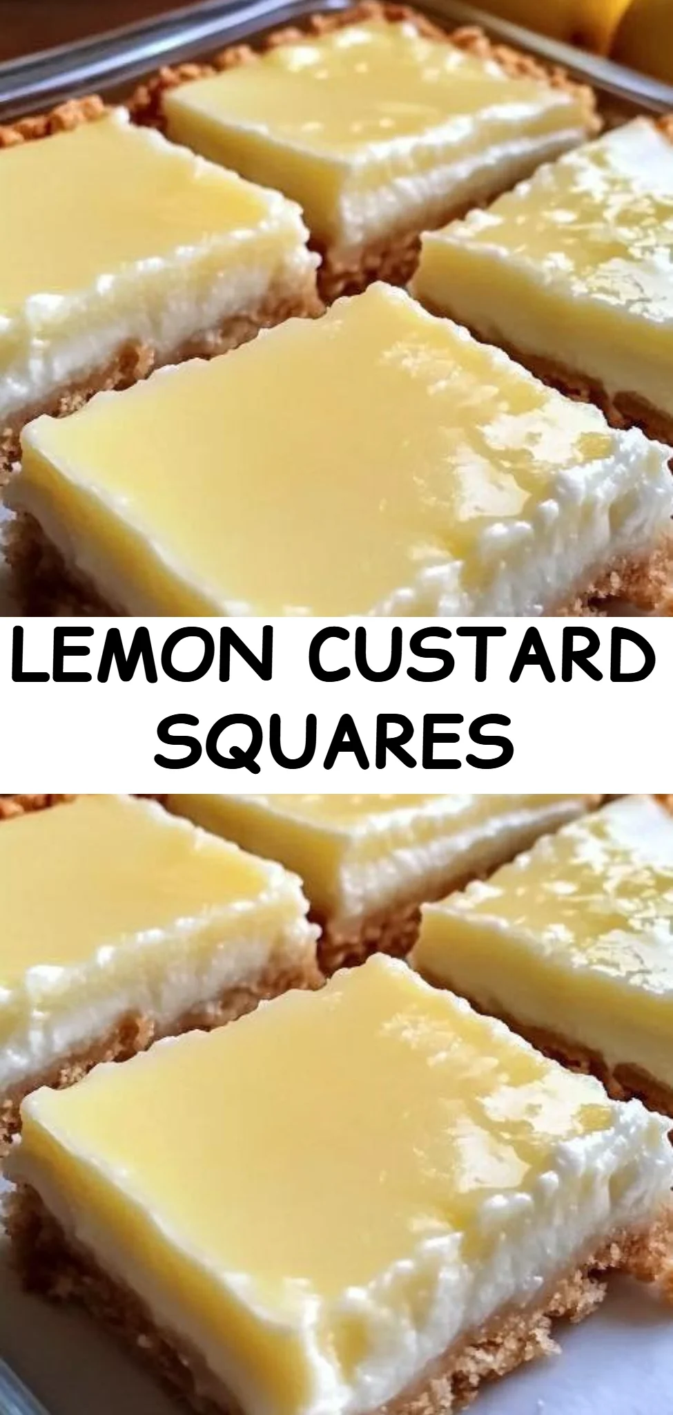 Lemon Custard Squares