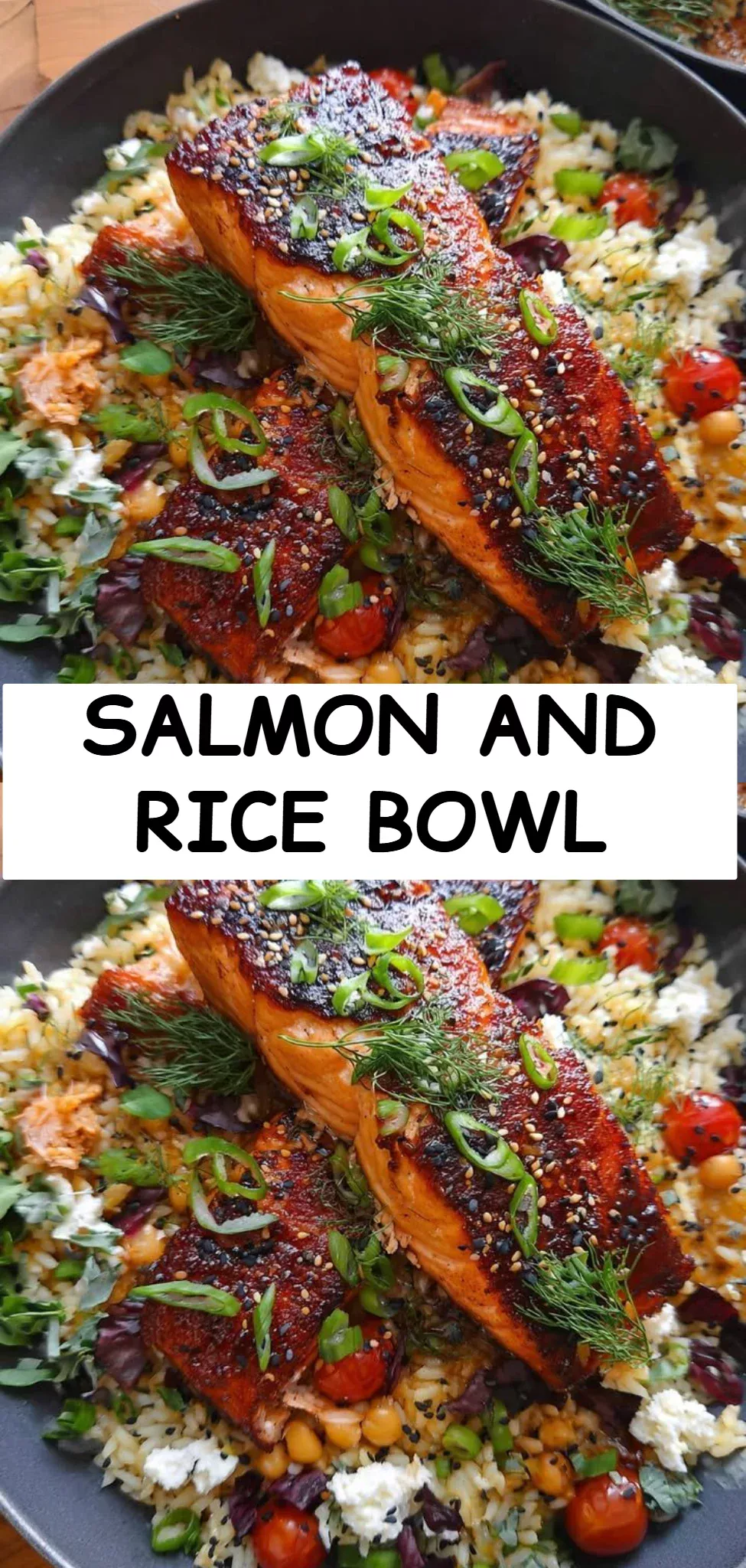 Salmon and Rice Bowl