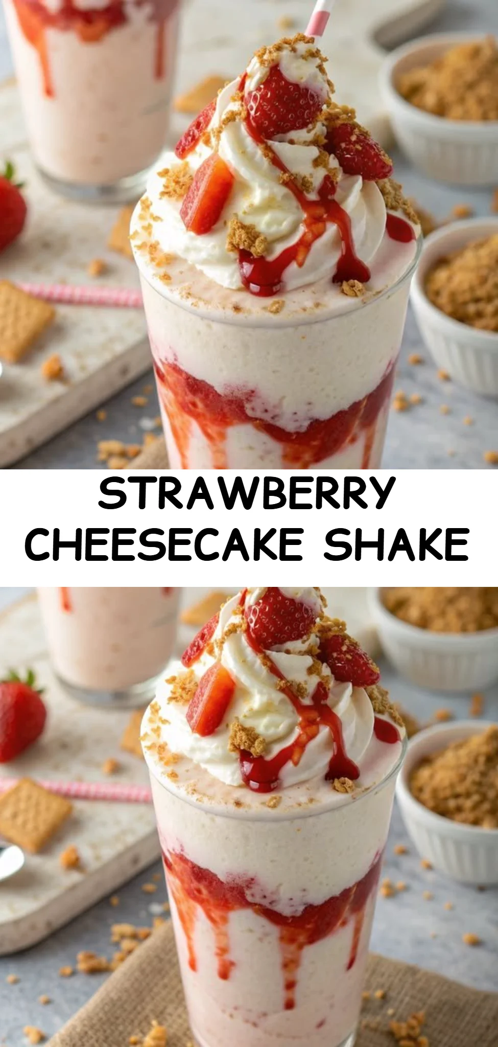 Strawberry Cheesecake Shake