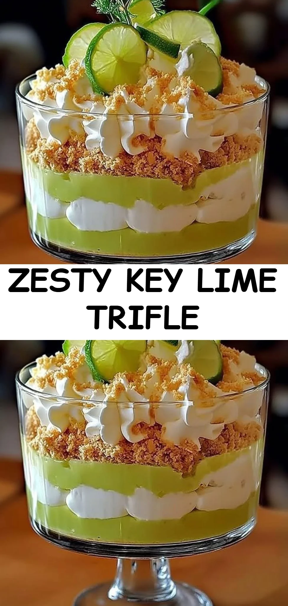 Zesty Key Lime Trifle
